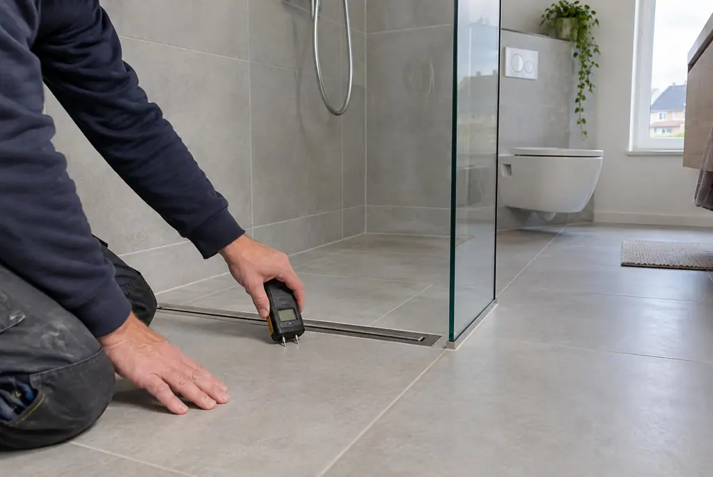 Lekdetectie Stolwijk – badkamer in een nieuwbouwwoning
